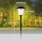 Newhouse Lighting Solar Black Outdoor LED Filament-Style Landscape Path Light, PK 4 SOLARPATHF2-2 - alternate 7